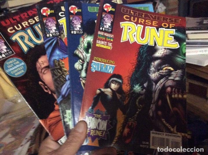Comics: Pick Malibu Ultraverse curse of rune1,2,3,4