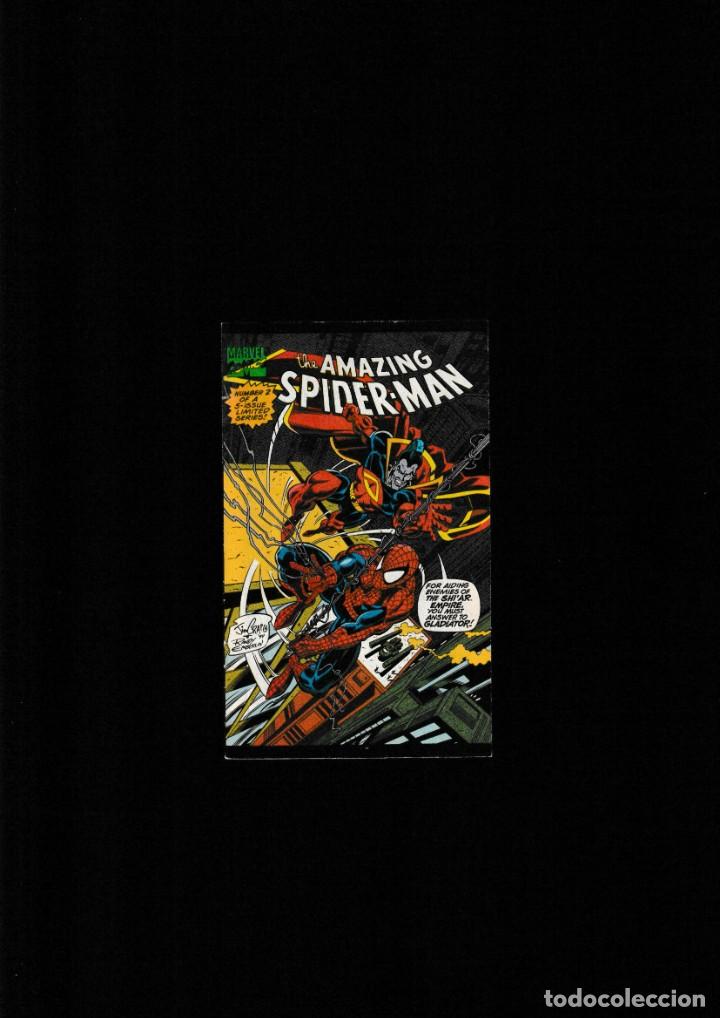 C&oacute;mics: AMAZING SPIDER-MAN WHEN HEROES CLASH MINI COMIC - MARVEL 1994 VFN - Foto 1