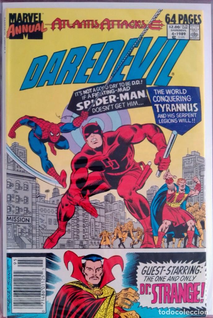 C&oacute;mics: DAREDEVIL ANNUAL #4. ATLANTIC ATTACKS. USA EDITION. - Foto 1