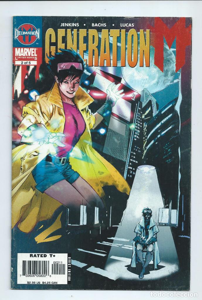 C&oacute;mics: GENERATION M : HOUSE OF M N&ordm; 2 (DE 5) (2006). ORIGINAL MARVEL. MUY BUEN ESTADO