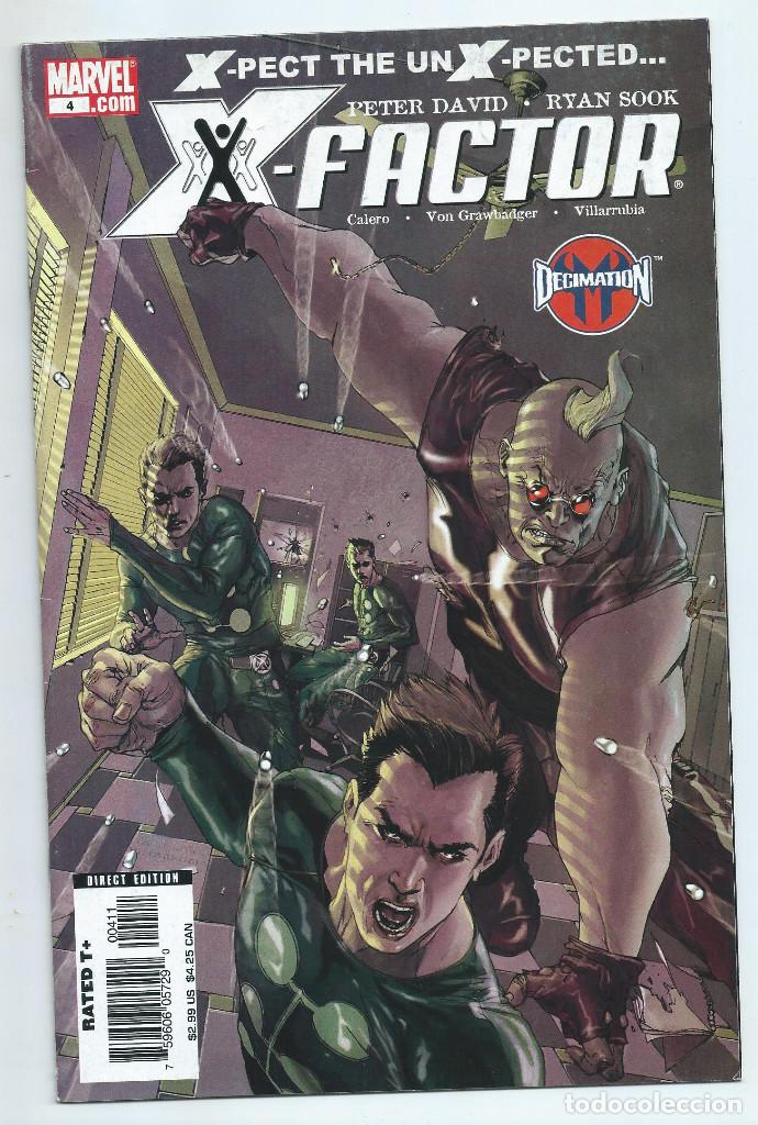 C&oacute;mics: X-FACTOR N&ordm; 4 (2006). ORIGINAL MARVEL. MUY BUEN ESTADO. PETER DAVID - Foto 1