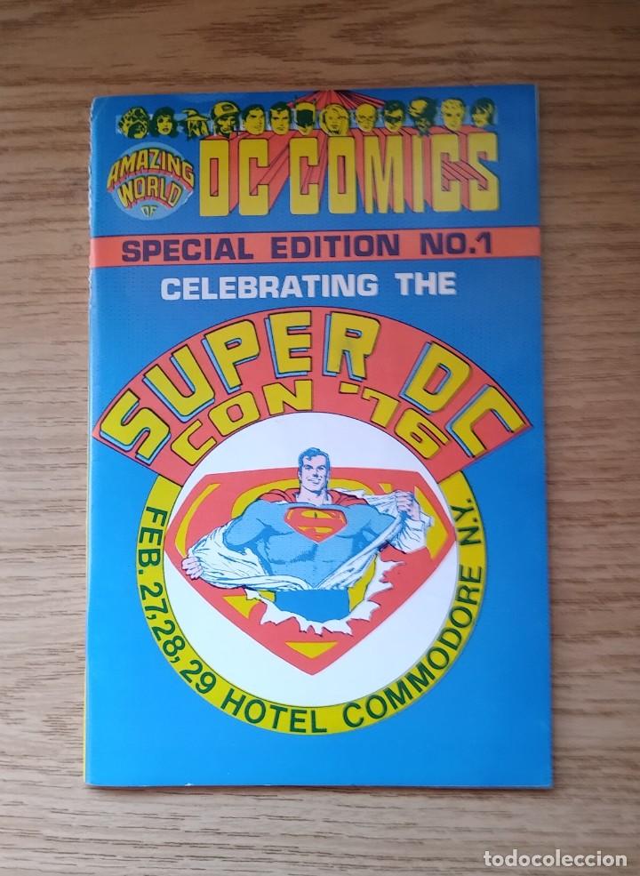 C&oacute;mics: DC COMICS. SUPER DC CONVENCION 1976. 1&ordf; DE NUEVA YORK. INENCONTRABLE.