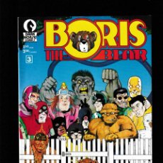 Cómics: BORIS THE BEAR 3 - DARK HORSE 1986 VFN/NM / SUPER-HEROES PARODY. Lote 316190133