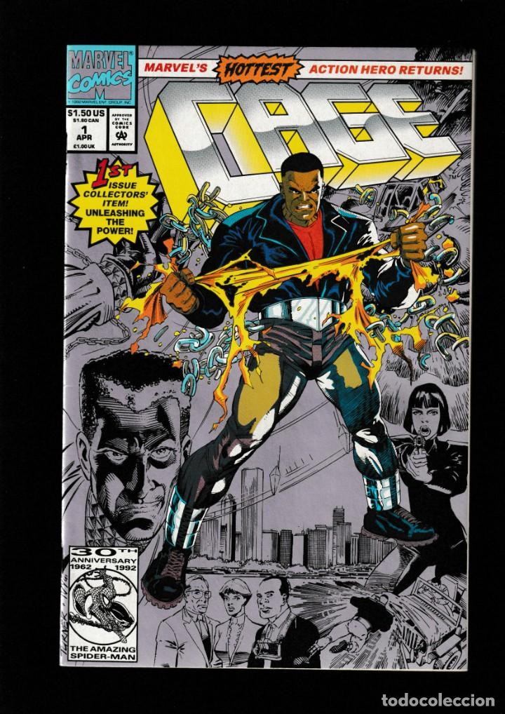 C&oacute;mics: CAGE 1 - MARVEL 1992 VFN/NM / POWER-MAN - Foto 1