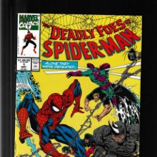 Cómics: DEADLY FOES OF SPIDER-MAN 1 2 3 4 COMPLETA - MARVEL 1991 VFN/NM. Lote 317887103