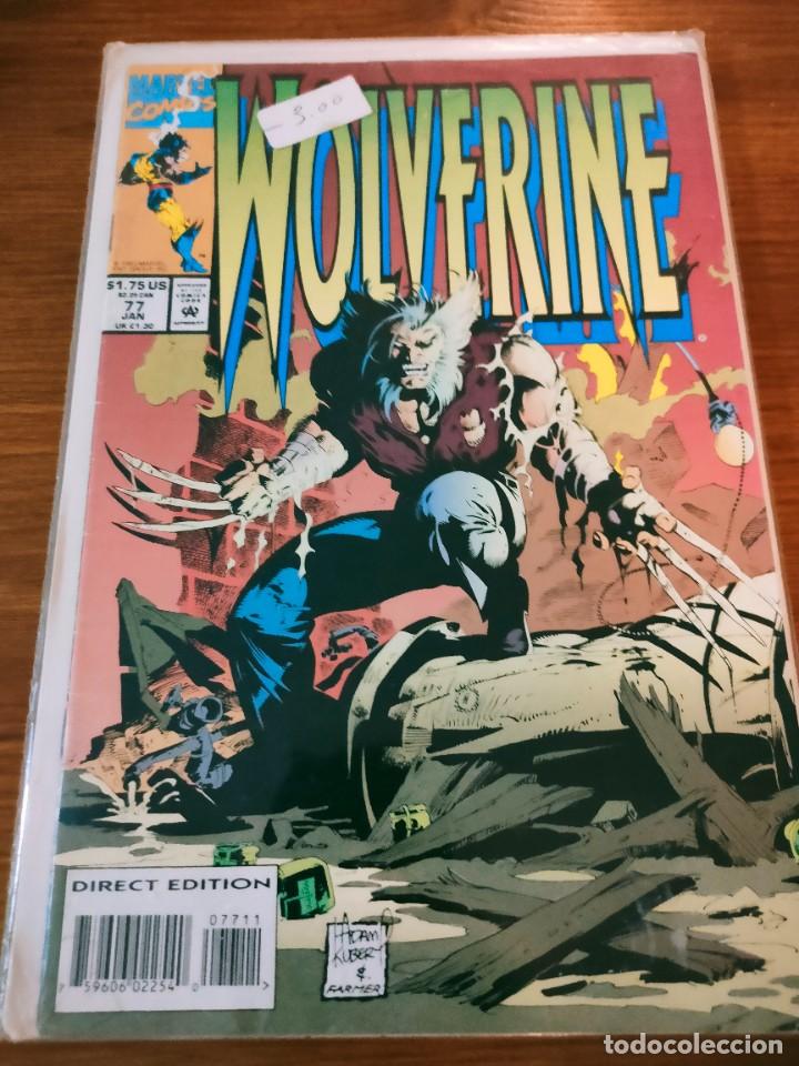 C&oacute;mics: Wolverine 77 vol 1 Marvel - Foto 1