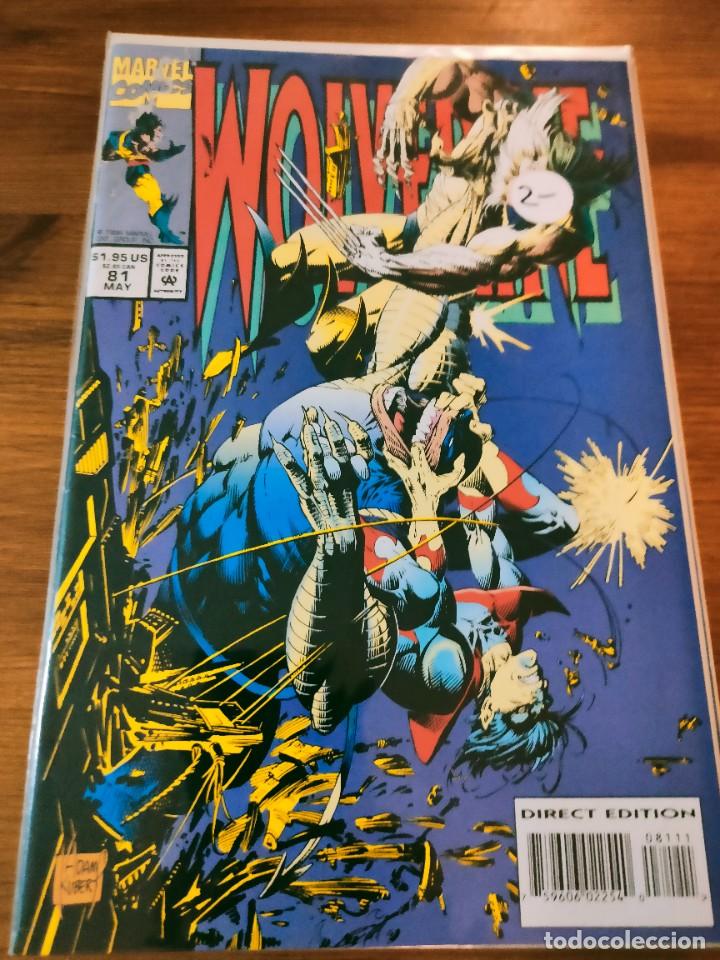C&oacute;mics: Wolverine 81 vol 1 Marvel - Foto 1