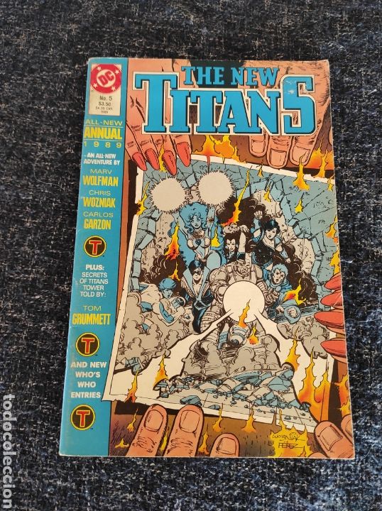 Comics: THE NEW TITANS , ANNUAL 1989 - COMICS USA DC