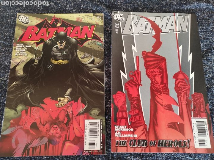 C&oacute;mics: BATMAN N&ordm; 669 Y 673 - COMICS USA - DC - A&Ntilde;O 2007 - Foto 1
