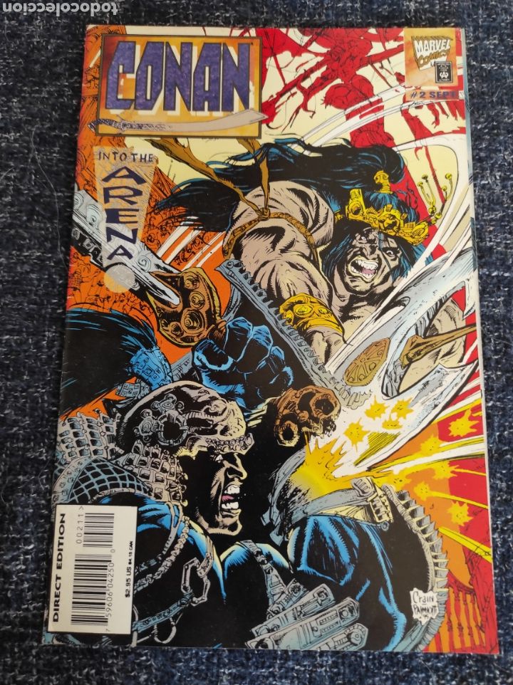 C&oacute;mics: CONAN VOL. 1 N&ordm; 2 COMICS USA - A&Ntilde;O 1995 - Foto 1