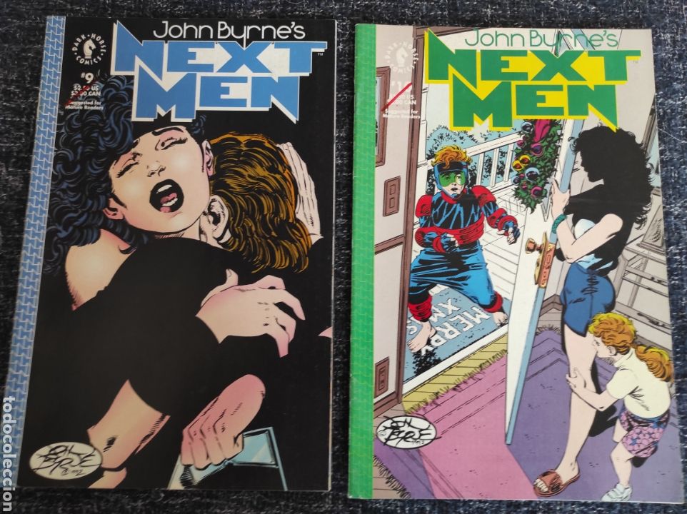Comics: NEXT MEN N&ordm; 9 Y 10 COMICS USA - A&Ntilde;O 1992 - JOHN BYRNE'S