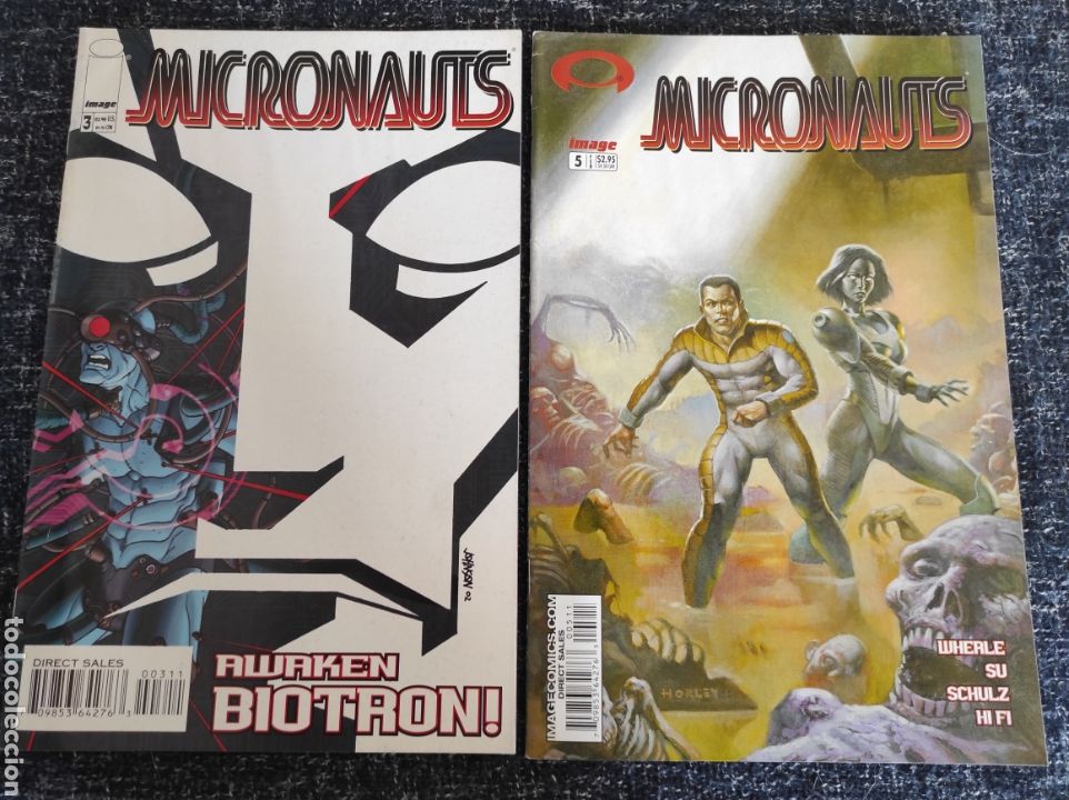 C&oacute;mics: MICRONAUTS N&ordm; 3 Y 5 COMICS USA - A&Ntilde;O 2002 - IMAGE - Foto 1
