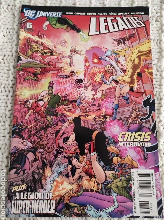 C&oacute;mics: LEGACIES N&ordm; 6 - COMICS USA - DC - A&Ntilde;O 2010 - Foto 1