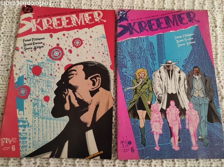 Comics: SKREEMER N&ordm; 2 Y 5 - COMICS USA - DC - A&Ntilde;O 1989