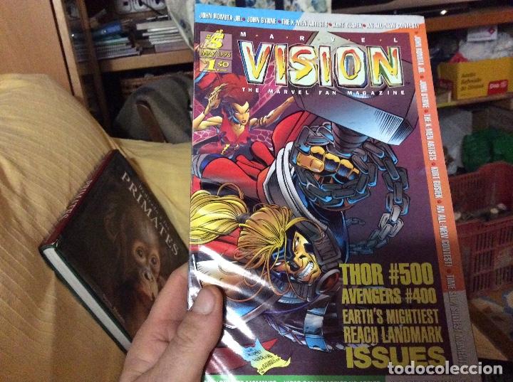 Comics: Pick MARVEL VISION FAN MAGAZINE ORIGINAL USA EN INGLES N&ordm; 11