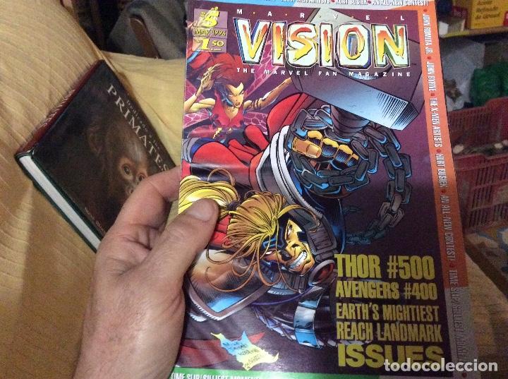 Fumetti: Pick MARVEL VISION FAN MAGAZINE ORIGINAL USA EN INGLES N&ordm; 5