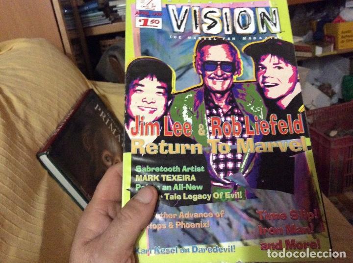 Comics: Pick MARVEL VISION FAN MAGAZINE ORIGINAL USA EN INGLES N&ordm; 4