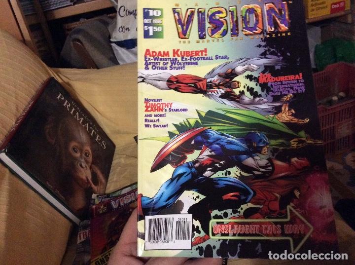 Comics: Pick MARVEL VISION FAN MAGAZINE ORIGINAL USA EN INGLES N&ordm; 10