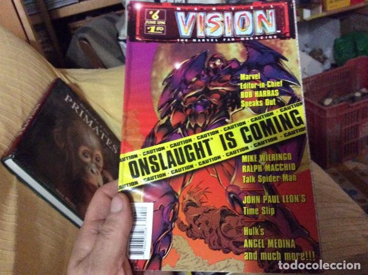 Comics: Pick MARVEL VISION FAN MAGAZINE ORIGINAL USA EN INGLES N&ordm; 6
