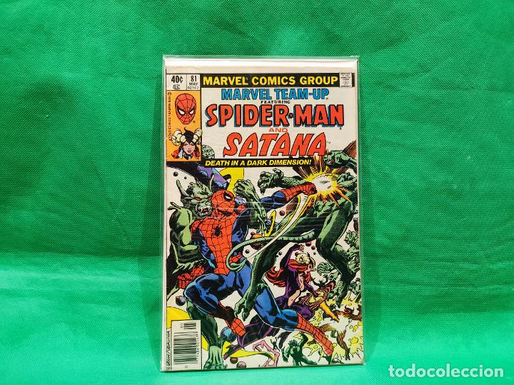 C&oacute;mics: MARVEL TEAM UP 81 - MARVEL 1979 / FN / SPIDER-MAN / SATANA - Foto 1