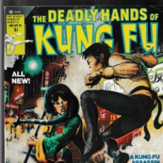 Cómics: DEADLY HANDS OF KUNG FU 32 - MARVEL MAGAZINE 1977 FN / 1ST DAUGHTERS OF THE DRAGON / WHITE TIGER. Lote 322074373
