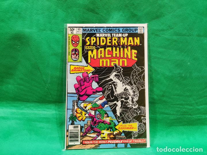 C&oacute;mics: MARVEL TEAM UP 99 - MARVEL 1980 / VFN / SPIDER-MAN / MACHINE MAN - Foto 1