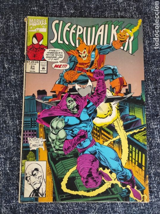 C&oacute;mics: SLEEPWALKER N&ordm; 21 COMICS MARVEL USA - A&Ntilde;O 1993 - Foto 1