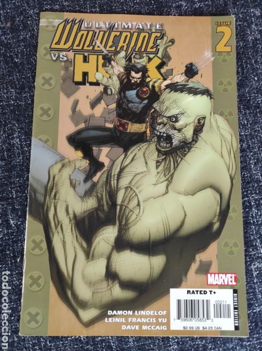 C&oacute;mics: ULTIMATE WOLVERINE VS HULK N&ordm; 2 COMICS MARVEL USA - A&Ntilde;O 2006 - Foto 1