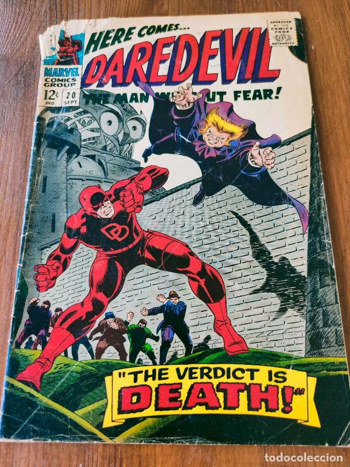C&oacute;mics: Daredevil 20 vol 1 Marvel 1966 - Foto 1