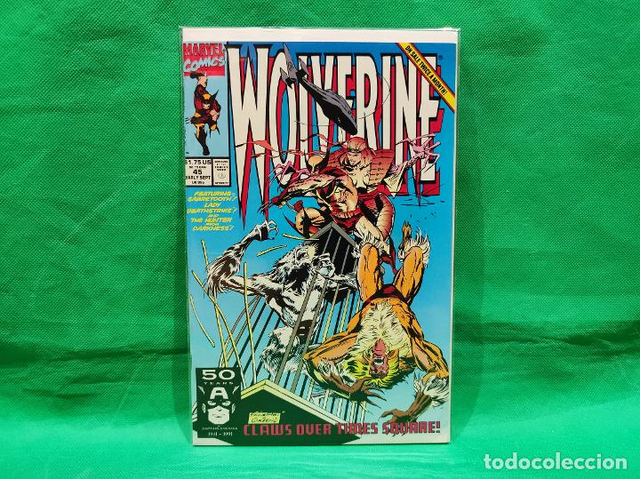 C&oacute;mics: WOLVERINE 45 - MARVEL 1991 / VFN &bull; NM - Foto 1