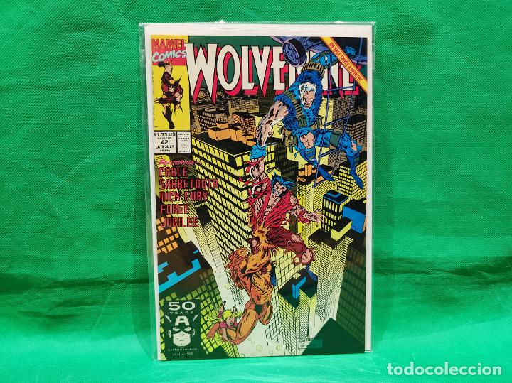 C&oacute;mics: WOLVERINE 42 - MARVEL 1991 / VFN - Foto 1