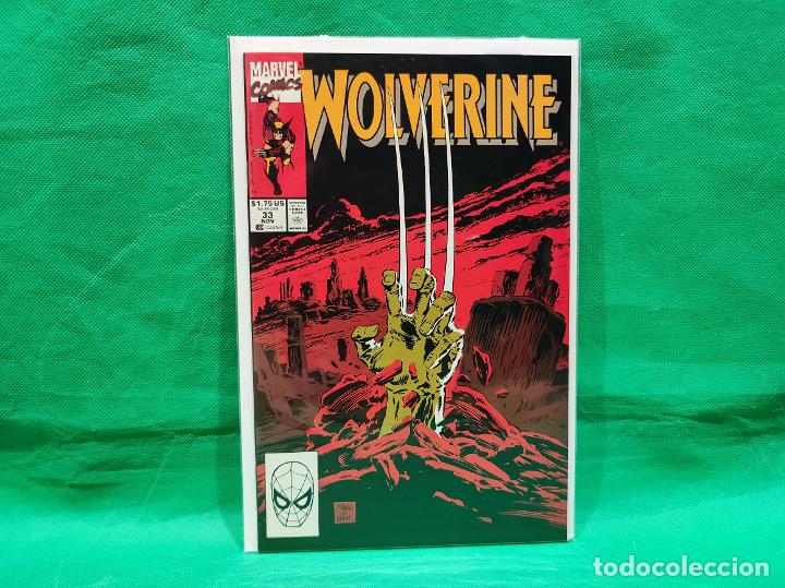 C&oacute;mics: WOLVERINE 33 - MARVEL 1990 / VFN &bull; NM - Foto 1