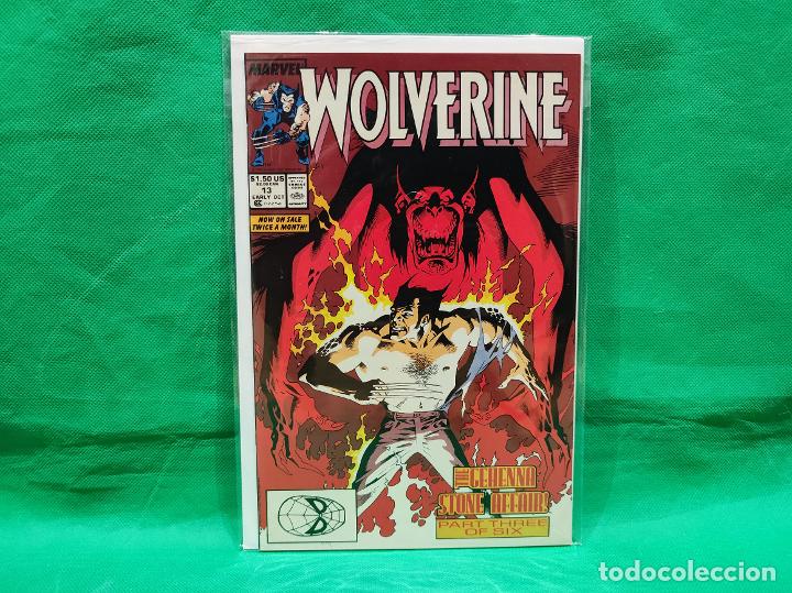 C&oacute;mics: WOLVERINE 13 - MARVEL 1989 / VFN &bull; NM - Foto 1