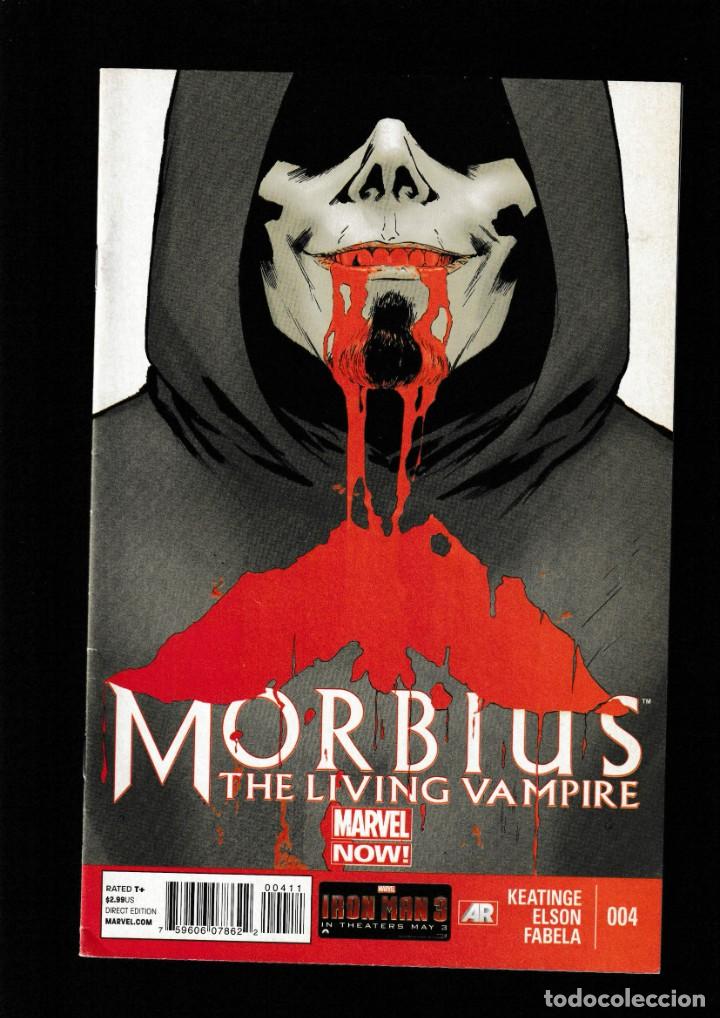 C&oacute;mics: MORBIUS THE LIVING VAMPIRE 4 - MARVEL 2013 FN/VFN - Foto 1