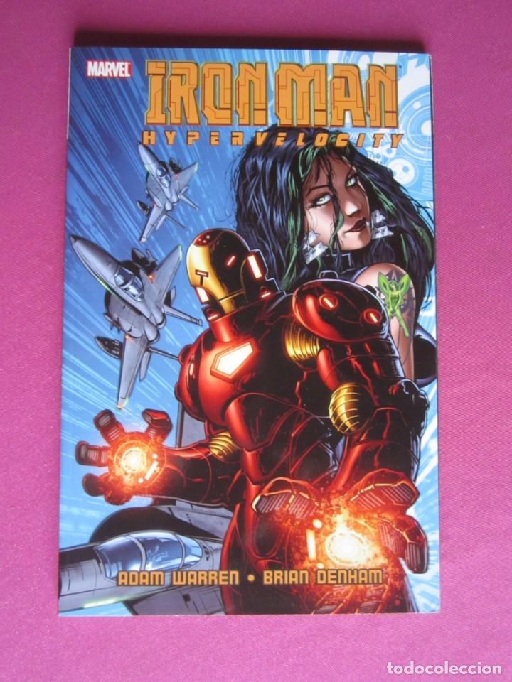 C&oacute;mics: IRON MAN HYPERVELOCITY MARVEL COMIC EN INGLES L11 C20 - Foto 1