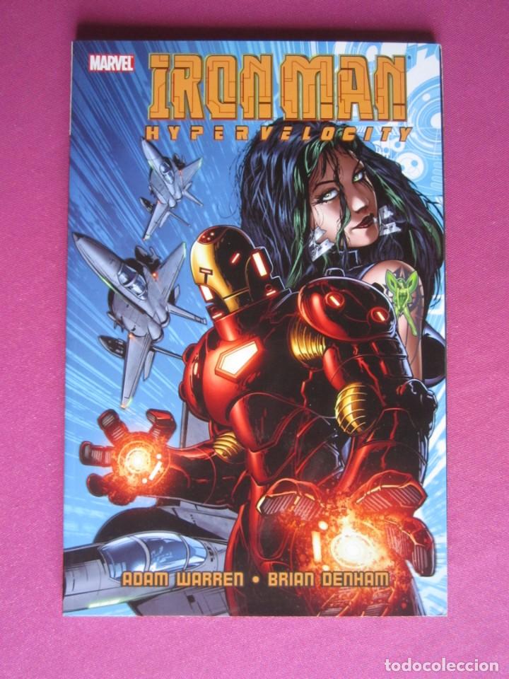 C&oacute;mics: IRON MAN HYPERVELOCITY MARVEL COMIC EN INGLES L11 C20 - Foto 4