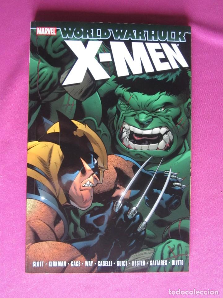C&oacute;mics: WORLD WAR HULK X MEN MARVEL COMIC EN INGLES L11 C20 - Foto 4