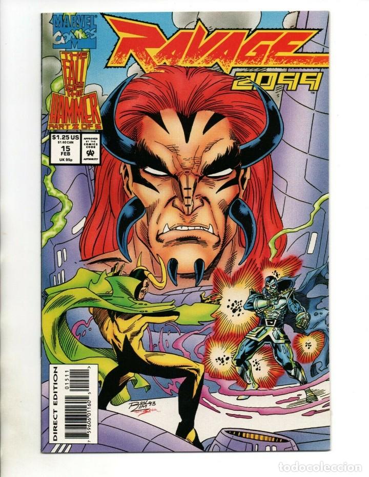 Comics: Ravage 2099 # 15 Marvel Comics 1993 - The Fall of the Hammer Pt 2