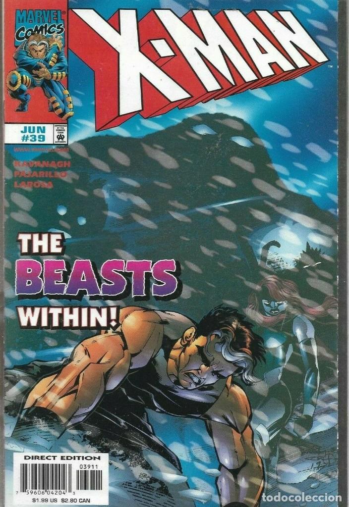C&oacute;mics: X-Man #39 Marvel Comics. - Foto 1