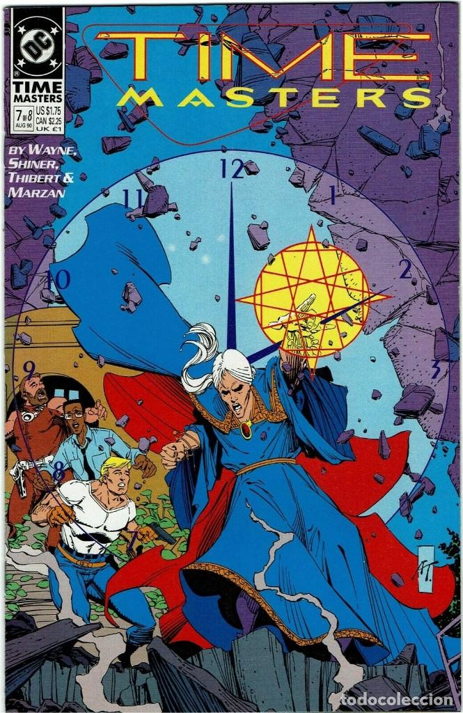C&oacute;mics: TIME MASTERS #7 LONG TIME COMING! - DC Comics 1990 - Foto 1