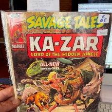Cómics: SAVAGE TALES FEATURRING KA-ZAR LORD OF THE HIDDEN JUNGLE NUMERO 6 BUEN ESTADO. Lote 341494943