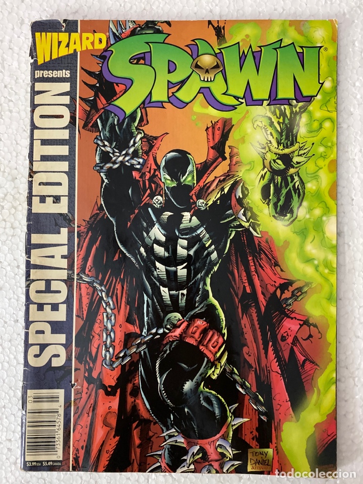 C&oacute;mics: WIZARD SPECIAL EDITION SPAWN 1996 &laquo;MUY MUY RARO&raquo;