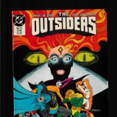 Cómics: OUTSIDERS 21 - DC 1987 VFN / BARR & APARO / BATMAN. Lote 340381553