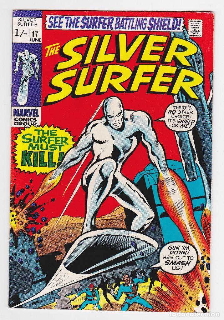 C&oacute;mics: Silver Surfer (1968) #17 (Marvel, USA) / FN- (5.5) - Foto 1