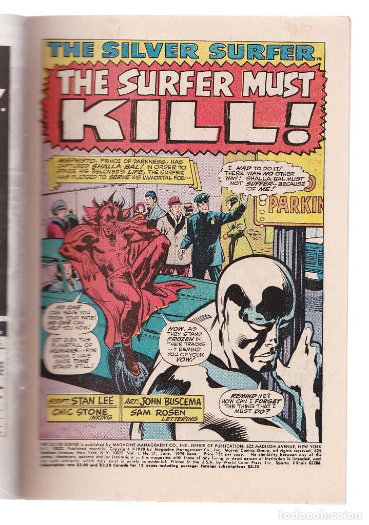 C&oacute;mics: Silver Surfer (1968) #17 (Marvel, USA) / FN- (5.5) - Foto 3