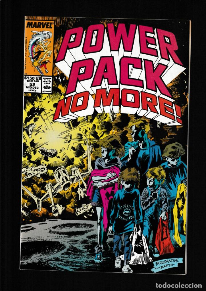 C&oacute;mics: POWER PACK 52 - MARVEL 1989 VFN - Foto 1