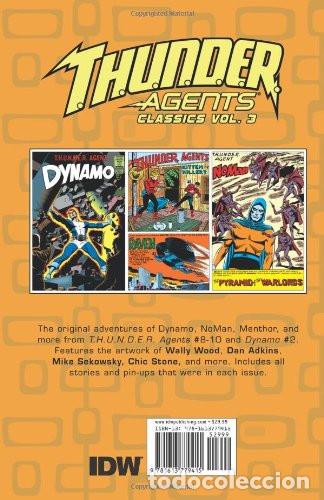 C&oacute;mics: THUNDER Agents Classics Volume 3 - WALLY WOOD Y OTROS - Foto 2