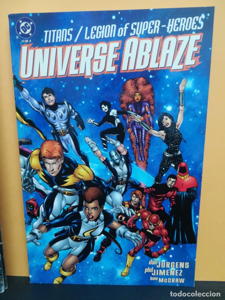 C&oacute;mics: UNIVERSE ABLAZE. N&ordm; 1. DC USA. - Foto 1