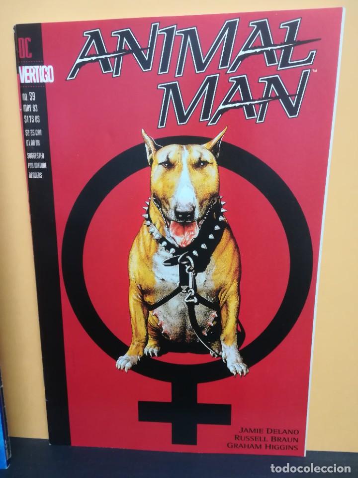 C&oacute;mics: ANIMAL MAN. N&ordm; 59. DC USA. - Foto 1