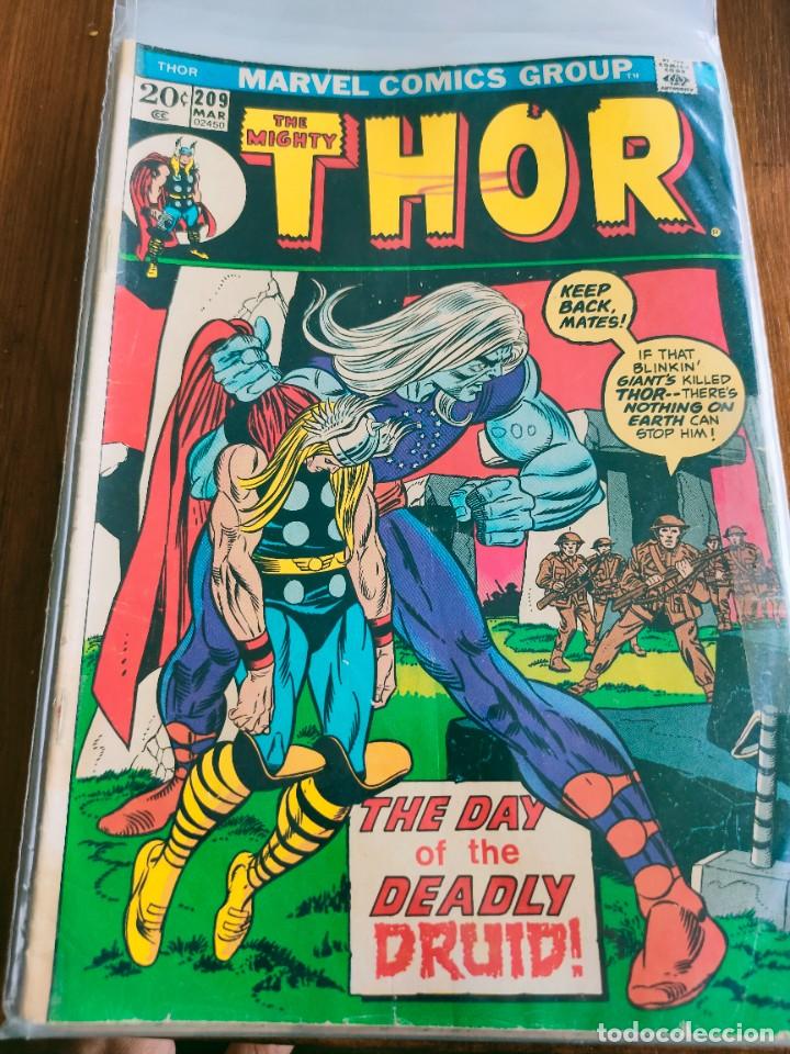 C&oacute;mics: The Mighty Thor 209 vol 1 Marvel 1973 - Foto 1
